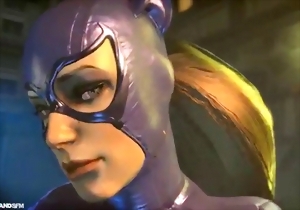 Three hotties with perfect asses in a sweet 3D MILF vid